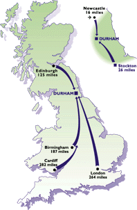 Map of UK