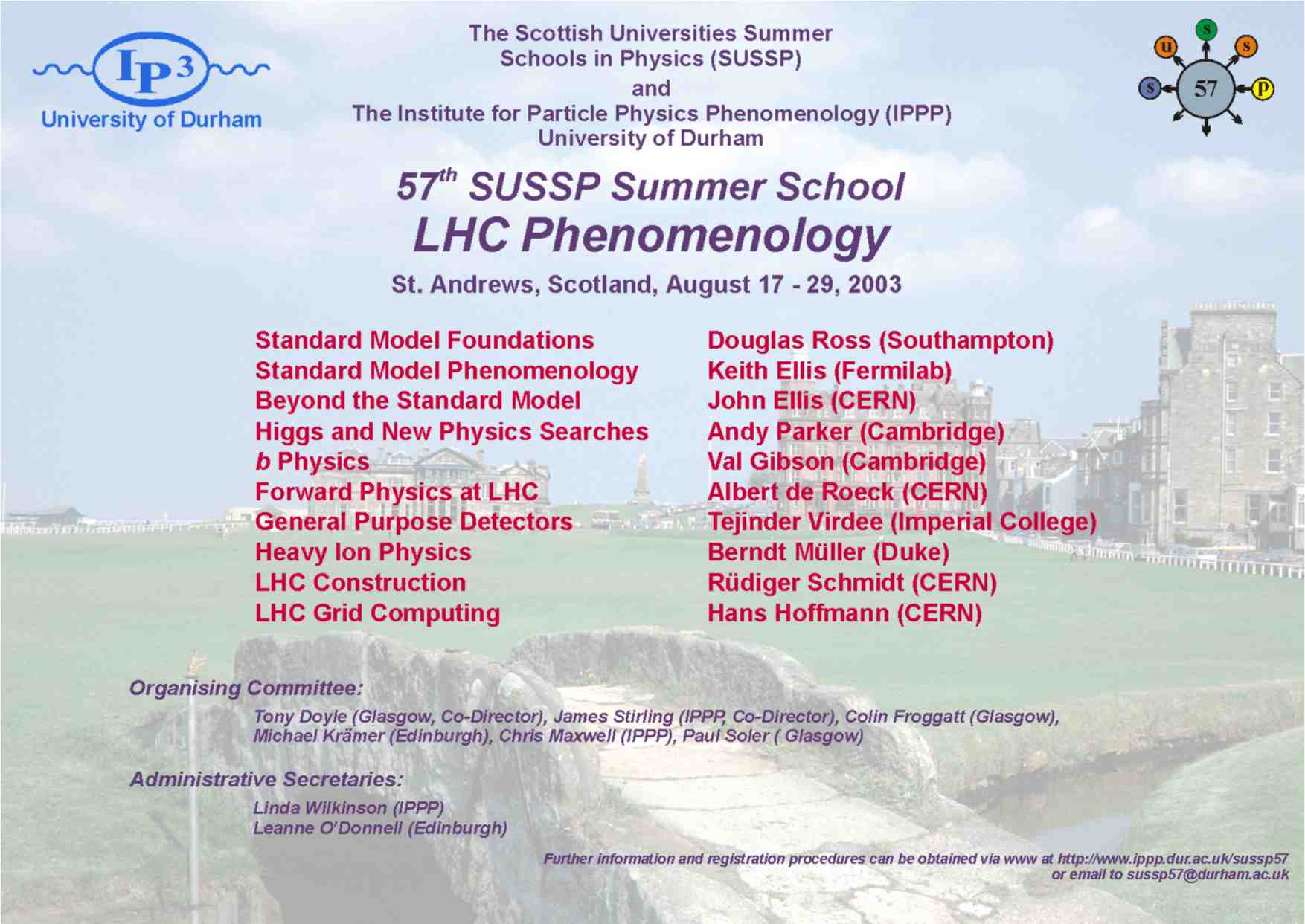 55th Scottish Universities Summer School In Physics