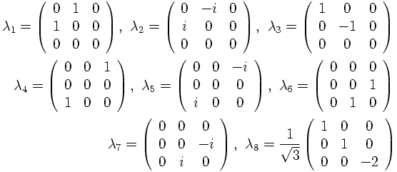 gellmanmatrices