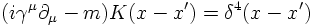 diracequationforgreensfunction